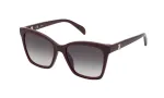 TOUS moteri&scaron;ki akiniai nuo saulės STOB505509FH Havana acetatinis rėmas, rudas gradientinis stiklas 55/18/140 mm