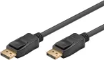 Goobay DisplayPort į DisplayPort jungiamasis laidas | 64799 | Juoda | 3 m