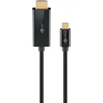 Goobay USB-C į HDMI laidas 4K 60 Hz 1 m juodas