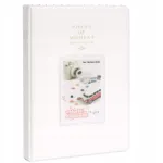 LOVEINSTANT Fotoalbumas 128 nuotraukoms, skirtas Fujifilm Instax Mini 99 12 40 11 41 Evo LiPlay Link / Baltas