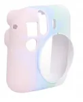 LOVEINSTANT Silikoninis dėklas, skirtas Fujifilm Instax Mini 12 &ndash; pastelinės spalvos