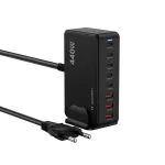 Wozinsky 240W GaN QC3 Įkrovimo Stotelė - Juoda