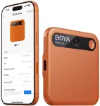 BOYA Notra AI Transcription Voice Recorder - Orange