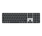 Apple Magic Keyboard su Touch ID ir skaitmeniniu klavi&scaron;ų bloku, skirtas Apple Silicon, juodas, QWERTY UK (MXK83Z/A)