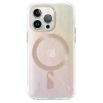 UNIQ Coehl Willow iPhone 15 Pro Max 6.7 inch Magnetic Charging Case Opal/Iridescent