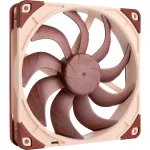 Ventiliatorius Noctua NF-A14x25 G2 PWM 140 mm 1500 RPM SSO2 guolis 4 kontaktų PWM Smėlio spalvos