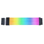 Lian Li Strimer Wireless G89.PW8-1W.00 RGB vaizdo plok&scaron;tės kabelis, 2x 6+2 kontaktų (dvigubas 8 kontaktų)