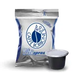 Caff&egrave; Borbone Respresso Miscela Blu kapsulės, tinkamos Nespresso, 100 vnt. po 5 g