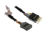 Vidinis USB ilginimo kabelis Akasa EXUSBI-40 0,4 m USB 2.0 (patinas)