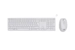 HP 650 belaidė klaviatūra ir pelė, belaidis, RF, membraninis, QWERTY, balta, pelė įtraukta
