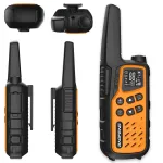 Radiostacija Baofeng BF-T25E Oranžinė, 2 vnt.