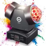 LIGHT4ME SID4 4-in-1 judantis daugiafunkcis efektinis &scaron;viestuvas su Beam, Wash, raudonu/žaliu lazeriu ir stroboskopu