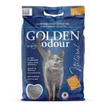 Kačių kraikas Golden Grey 7 kg &ndash; gumbuojantis bentonitinis kraikas, be dulkių, naikina kvapus