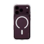 CARE by PanzerGlass Samba Case, skirtas iPhone 17/18 Pro, permatomas baltas, MagSafe