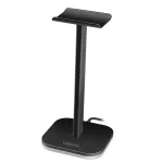 LogiLink ausinių stovas su RGB ap&scaron;vietimu, juodas