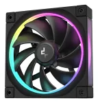DeepCool FL12 korpuso ventiliatorius, 120 mm, 500&ndash;2150 aps./min., 32 dB, FDB, 12 V, juodas