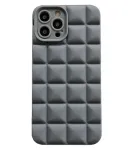 iLike Apple 3D Cube dėklas, skirtas iPhone 14 6,1 colio - juodas