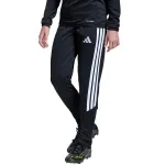 adidas Tiro 26 League vaikų treniruočių kelnės, siauro kirpimo, juodos/baltos, JY7117, 116 cm