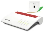 FRITZ!Box 5590 Fiber belaidinis mar&scaron;rutizatorius Gigabit Ethernet Dviejų juostų (2,4 GHz / 5 GHz) Baltas