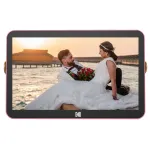 KODAK RWF-108V el. nuotraukų rėmelis, Wi-Fi 6, jutiklinis ekranas, 32 GB, 3800 mAh baterija, rožinio aukso