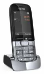 Gigaset SL850H Pro belaidis DECT telefono ragelis, titano spalva, su skambučio identifikavimu