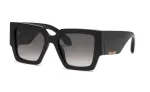 Roberto Cavalli moteri&scaron;ki akiniai nuo saulės SRC058S540700 Havana rudi gradientiniai 54mm