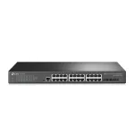 TP-Link JetStream TL-SG3428X valdomas L2+/L3 Gigabit Ethernet (10/100/1000) tinklo komutatorius, 1U, juodas