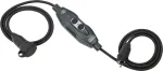 Brennenstuhl PRCD-S portatyvus apsauginės i&scaron;jungimo relės adapterio kabelis 16 A 230 V 1,5 m H07RN-F IP44 1160210