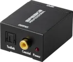 SpeaKa Professional SP-ATDAC-100 AV konverteris, RCA į Toslink ir koaksialinį skaitmeninį SP-13904368