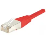 EXERTIS CONNECT Cat.5e F/UTP komutacinis kabelis, RJ45, raudonas, 0,5 m 847163