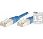 EXERTIS CONNECT Cat.6a F/UTP komutacinis kabelis, 20 m, mėlynas, 10 Gbps 859526