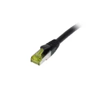 SYNERGY21 S217876 CAT6A S/FTP lauko komutacinis kabelis RJ45, 5 m, juodas