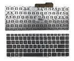 HP ProBook 6470b klaviatūra su rėmu, juoda