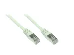 EXSYS EX-K6180-0.25 Cat 5e FTP komutacinis kabelis, 0,25 m, pilkas
