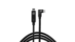 Tether Tools TetherPro USB-C į USB-C stačiu kampu juoda