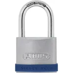 Tradicinė spyna ABUS Silver Rock 5 Raktas Mėlyna Sidabrinė