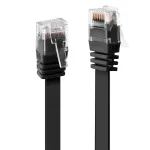 Lindy 47524 tinklo kabelis, 5 m, Cat6, U/UTP, juodas