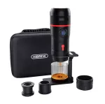 Ne&scaron;iojamas kavos aparatas 3 viename su dėklu HiBREW H4-premium 80W