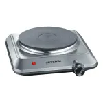 SEVERIN KP 1092 &ndash; Elektrinė kaitlentė &ndash; 1,5 kW &ndash; &Scaron;lifuotas nerūdijantis plienas