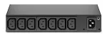 APC AP6015A pagrindinis maitinimo skirstytuvas (PDU) 8&times; C13 lizdai 0U/1U juodas