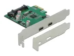 DeLOCK PCI Express x1 kortelė su 2 x USB Type-C&trade; lizdais