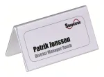 Neįvardyta PVC kortelių laikiklis Durable 805119, 25 vnt., skaidrus
