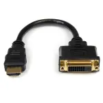 StarTech.com 8 colių HDMI į DVI-D vaizdo kabelio adapteris &ndash; HDMI ki&scaron;tukas į DVI lizdą