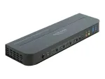 KVM jungiklis DeLOCK 11484 4 kompiuteriams, DisplayPort, HDMI, juodas