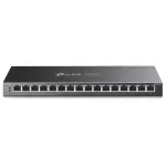 Nevaldomas jungiklis TP-Link TL-SG116P 16 prievadų Gigabit stalinis jungiklis su PoE+