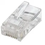 Intellinet 502375 RJ-45 laido jungtis, skaidri