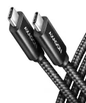 USB kabelis Axagon BUCM4X-CM10AB USB4 Gen 3x2 1m Juodas