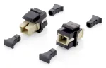 Equip SC Simplex skaidulinės optikos keystone adapteris