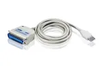 ATEN UC1284B USB lygiagretusis spausdintuvo kabelis baltas USB A tipo C-36