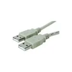 MicroConnect USBAA2 USB A&ndash;A kabelis USB 2.0 1,8 m pilkas